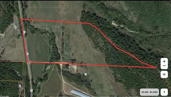 25 Acres of Land for Sale in Sulphur Springs, Arkansas