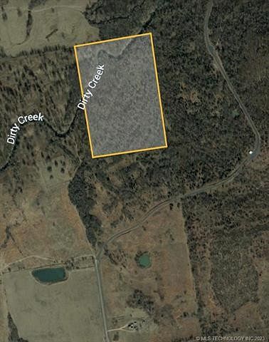 37.2 Acres of Recreational Land for Sale in Rentiesville, Oklahoma