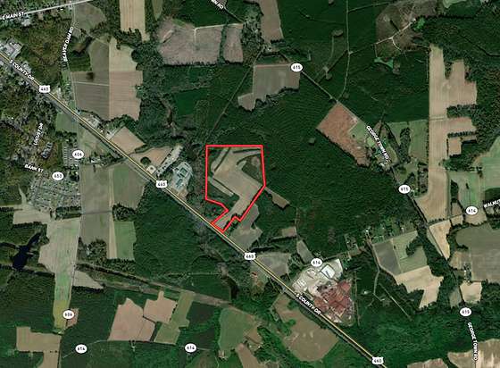 62 Acres of Recreational Land for Sale in Waverly, Virginia