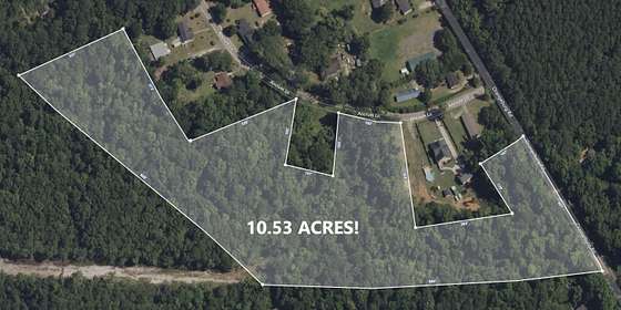 10.5 Acres of Recreational Land for Sale in Summerville, South Carolina