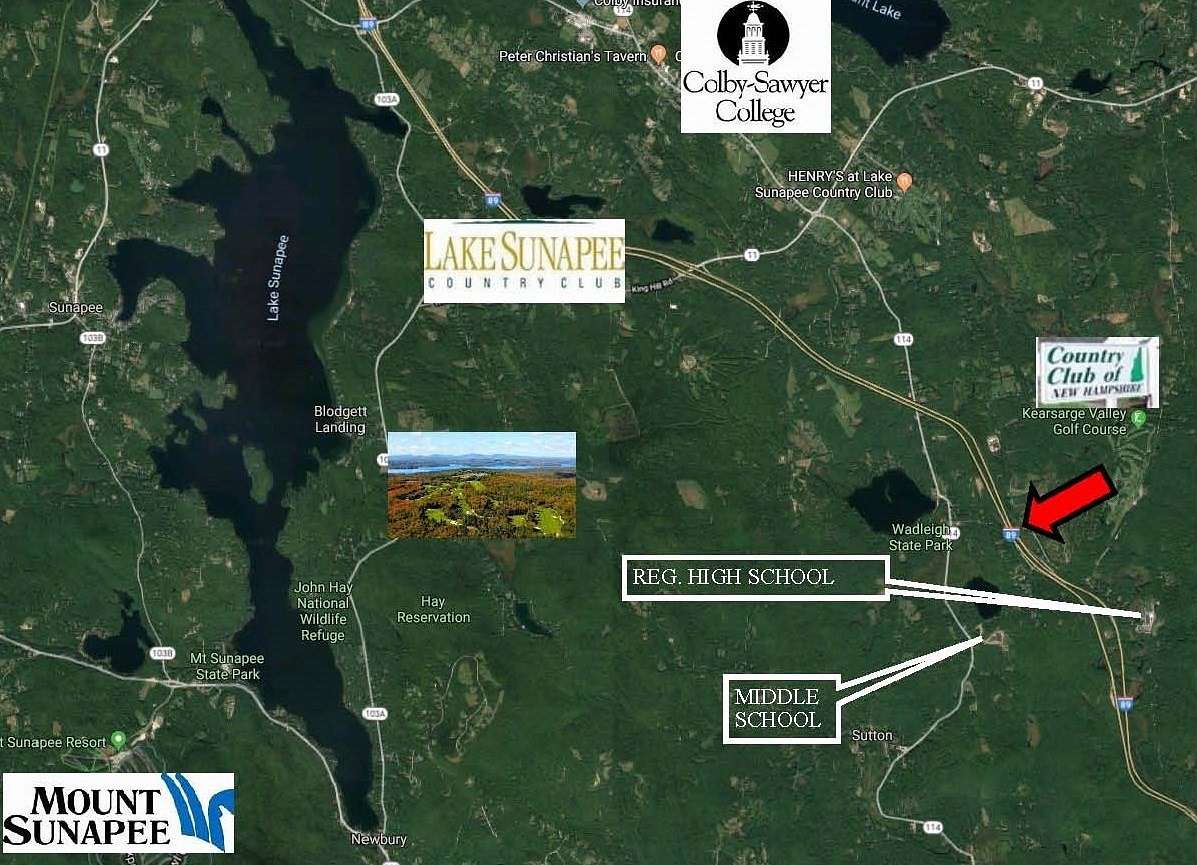 5.8 Acres of Commercial Land for Sale in Sutton, New Hampshire