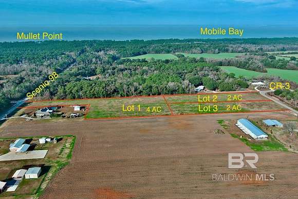 4 Acres of Residential Land for Sale in Fairhope, Alabama