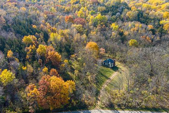 95 Acres of Recreational Land with Home for Sale in Galena, Illinois