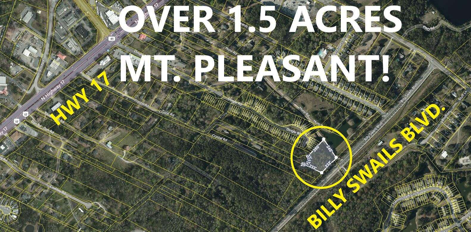 1.5 Acres of Residential Land for Sale in Mount Pleasant, South Carolina