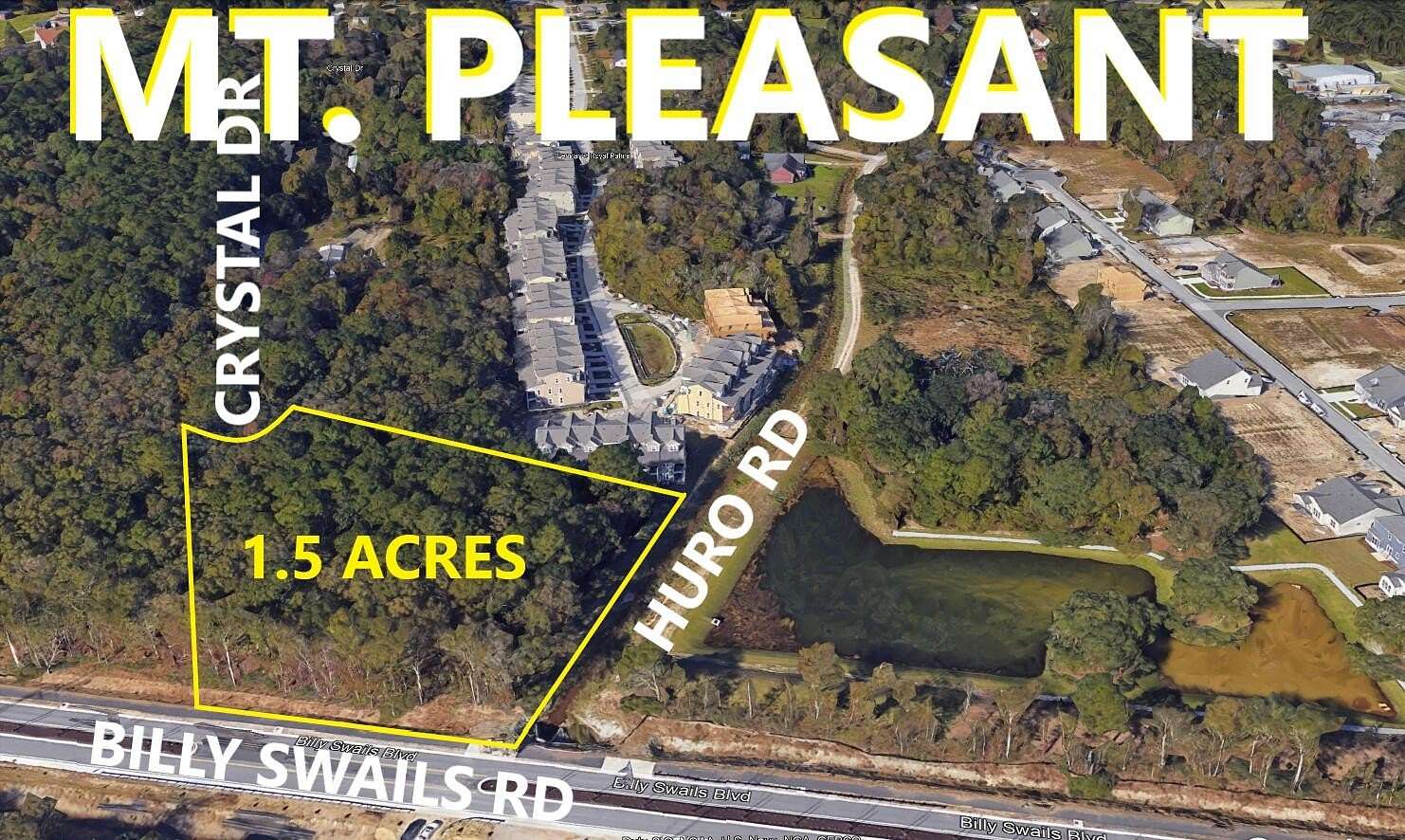 1.54 Acres of Residential Land for Sale in Mount Pleasant, South Carolina