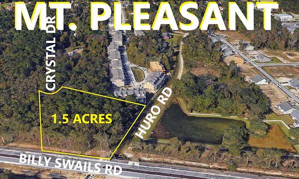 1.54 Acres of Residential Land for Sale in Mount Pleasant, South Carolina