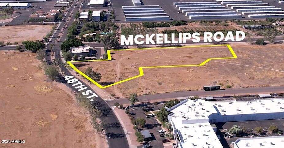 3.7 Acres of Commercial Land for Sale in Mesa, Arizona