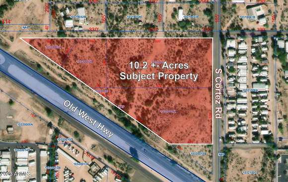 10.2 Acres of Commercial Land for Sale in Apache Junction, Arizona