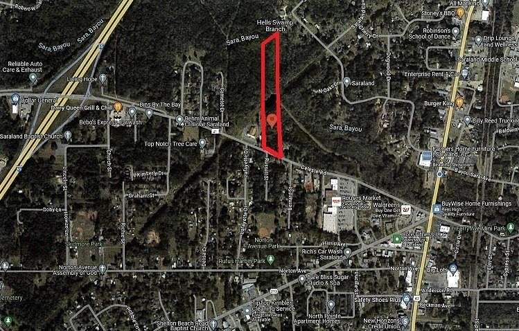 6.4 Acres of Commercial Land for Sale in Saraland, Alabama