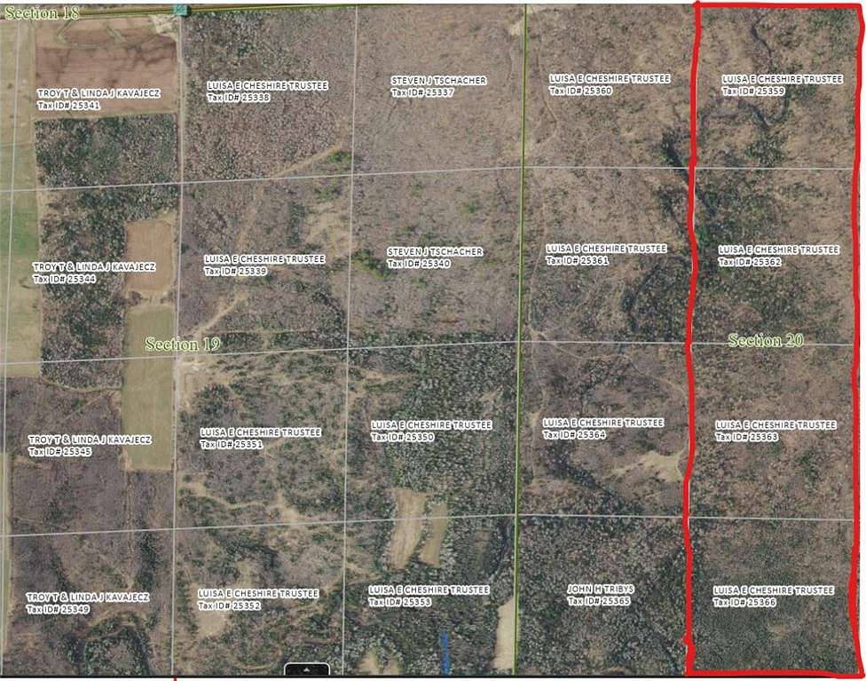 160 Acres of Recreational Land for Sale in Port Wing, Wisconsin