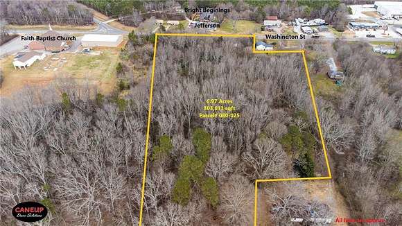 7 Acres of Improved Commercial Land for Sale in Jefferson, Georgia