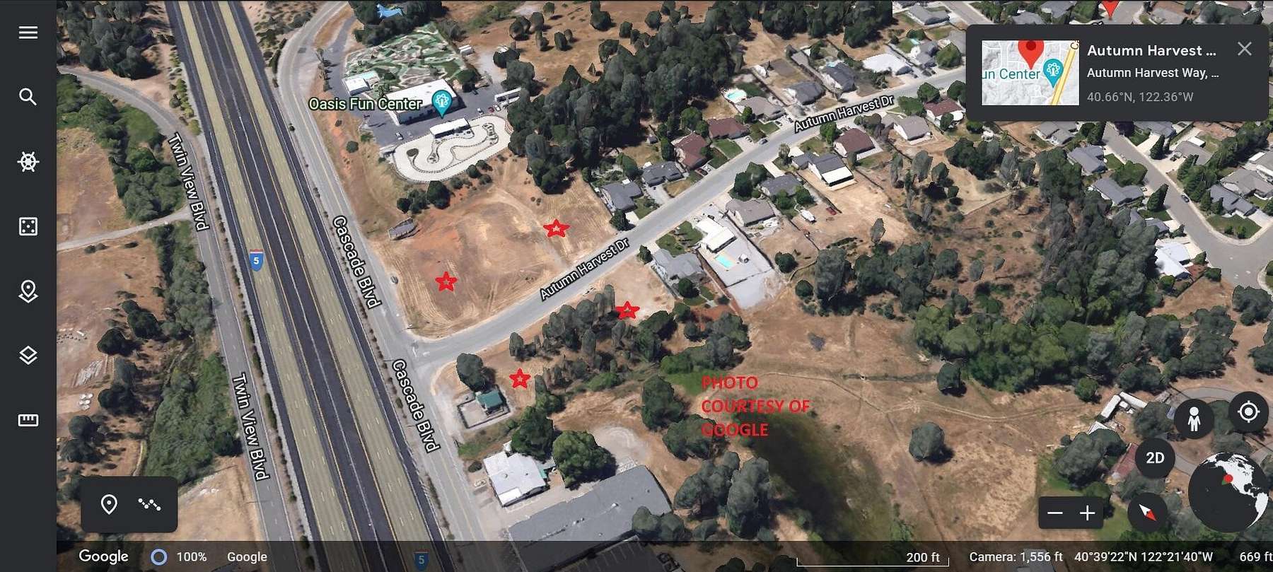 2.93 Acres of Commercial Land for Sale in Shasta Lake, California