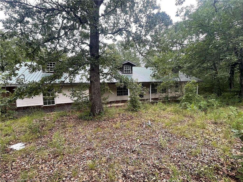 81.2 Acres of Land with Home for Sale in Mansfield, Arkansas