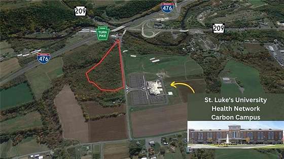 18 Acres of Commercial Land for Sale in Franklin Township, Pennsylvania