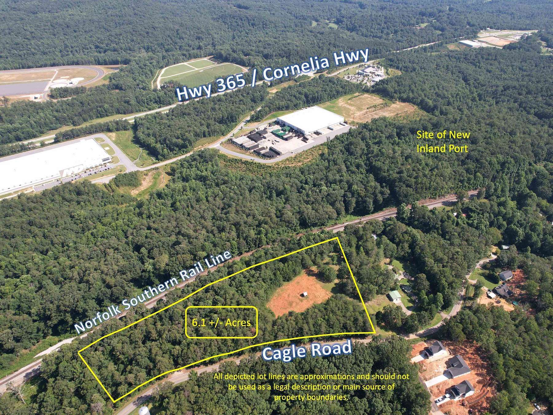 6.1 Acres of Mixed-Use Land for Sale in Gainesville, Georgia