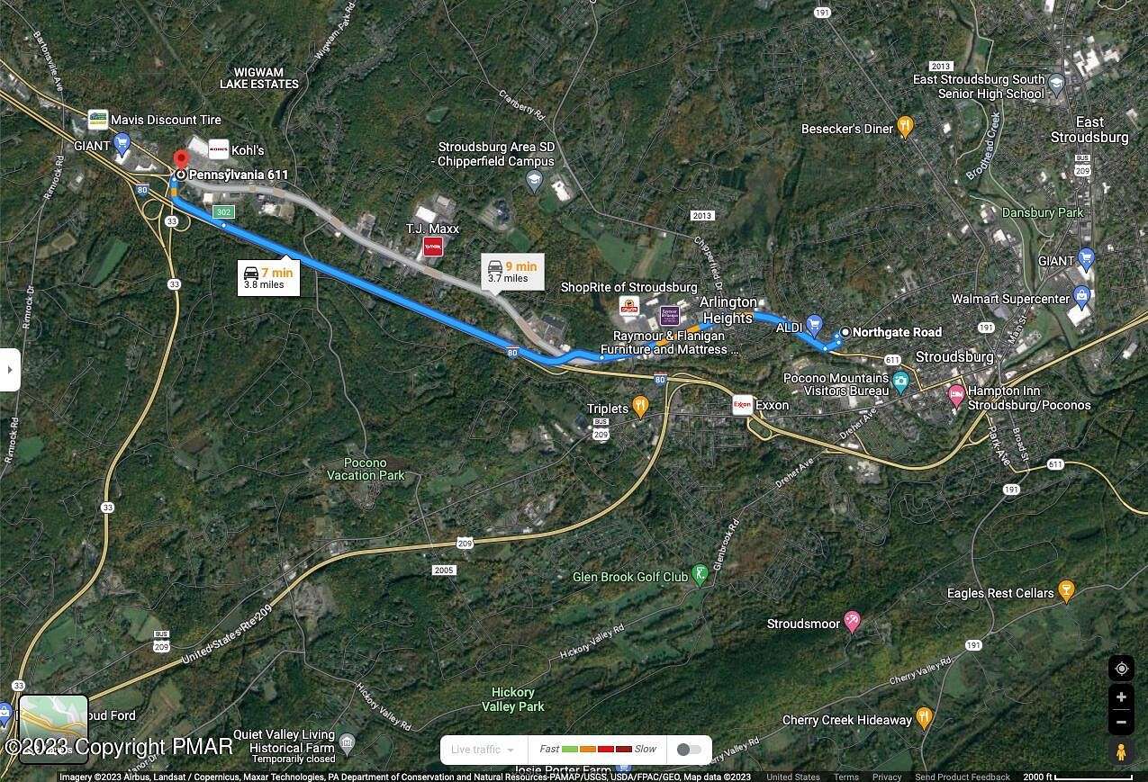 0.36 Acres of Residential Land for Sale in Stroudsburg, Pennsylvania