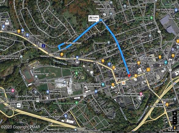 0.36 Acres of Residential Land for Sale in Stroudsburg, Pennsylvania