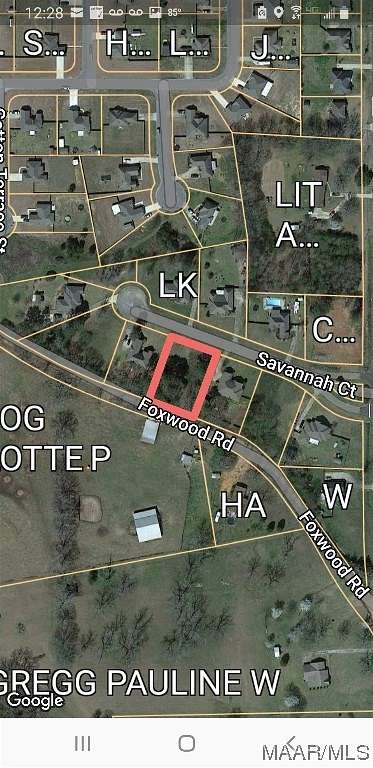 0.5 Acres of Residential Land for Sale in Deatsville, Alabama