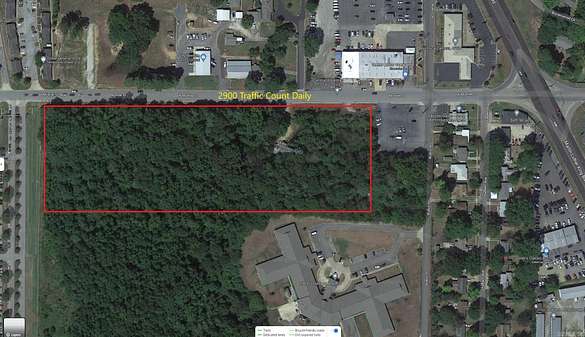 4.2 Acres of Commercial Land for Sale in Malvern, Arkansas