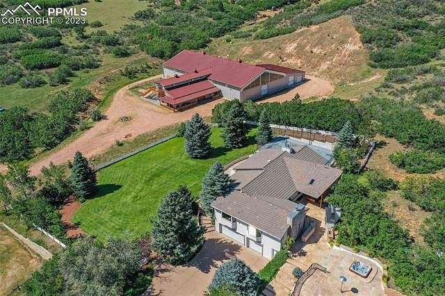 13.4 Acres of Land with Home for Sale in Colorado Springs, Colorado