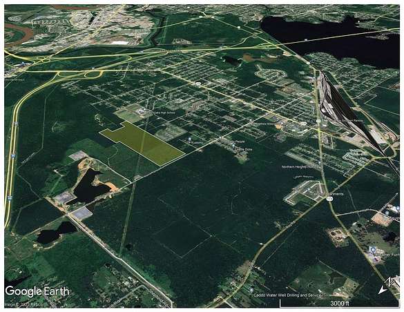 100 Acres of Land for Sale in Shreveport, Louisiana