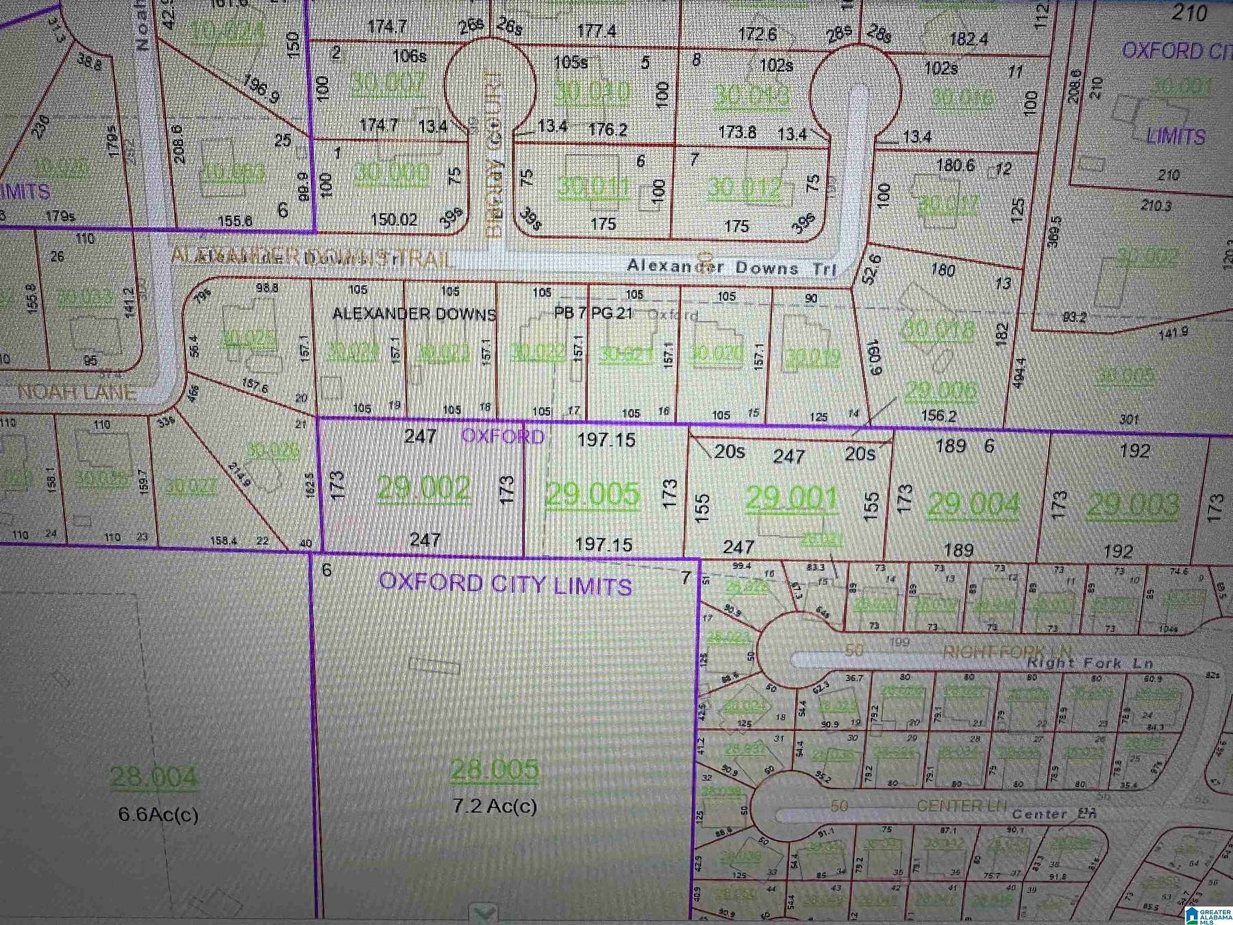 0.99 Acres of Residential Land for Sale in Oxford, Alabama