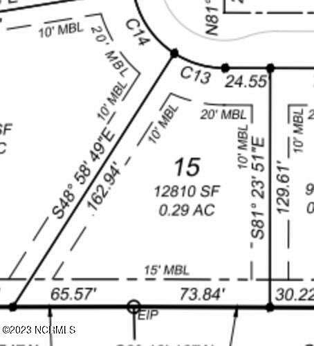 0.29 Acres of Residential Land for Sale in Trent Woods, North Carolina