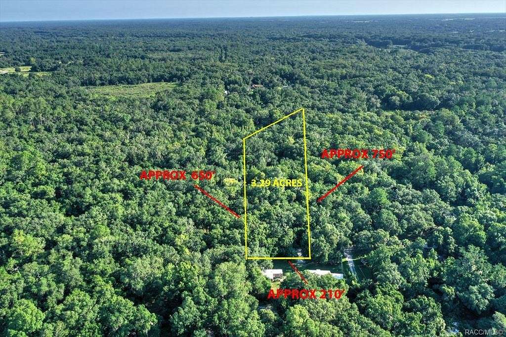 3.3 Acres of Land for Sale in Inverness, Florida