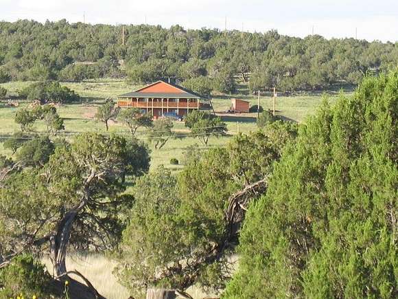 32.41 Acres of Recreational Land with Home for Sale in Quemado, New Mexico