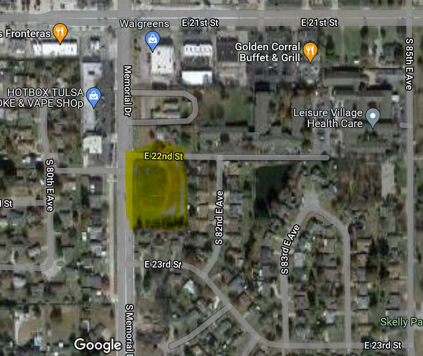 1.8 Acres of Residential Land for Sale in Tulsa, Oklahoma