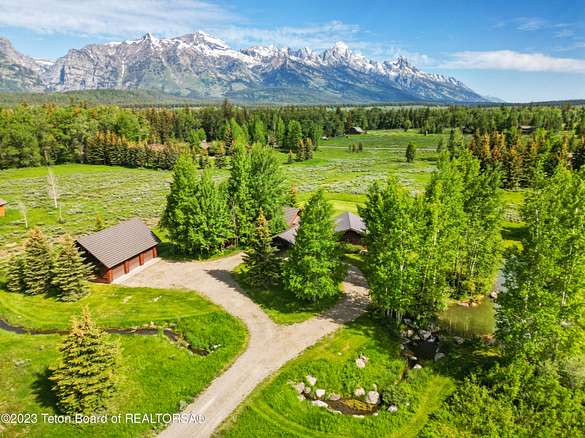 5.1 Acres of Residential Land with Home for Sale in Jackson, Wyoming