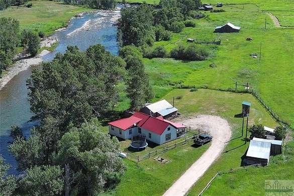 10.2 Acres of Land with Home for Sale in Nye, Montana