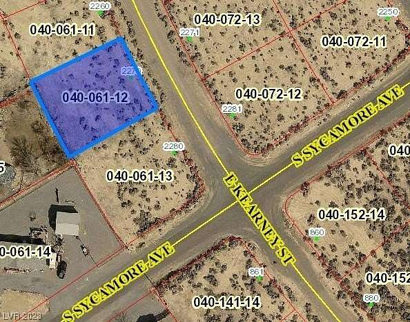 0.25 Acres of Residential Land for Sale in Pahrump, Nevada