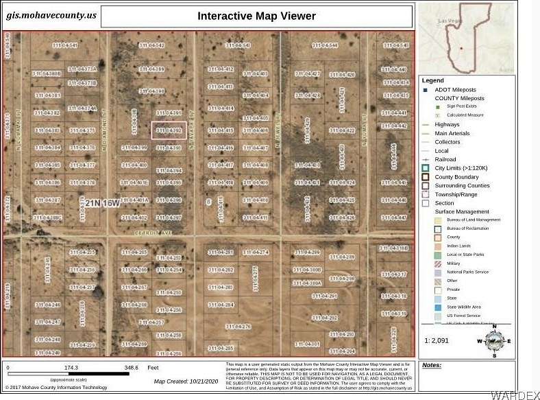 0.12 Acres of Residential Land for Sale in Kingman, Arizona