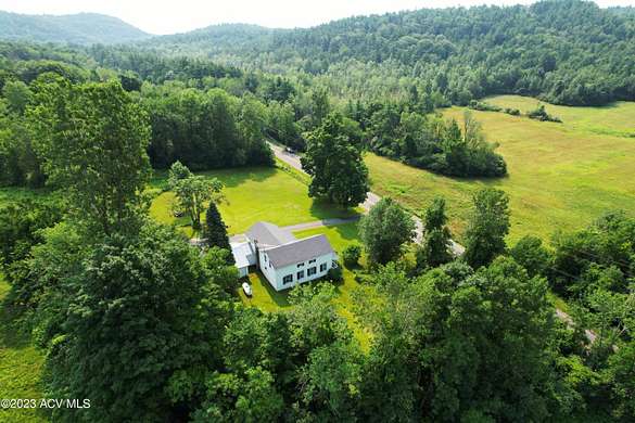32 Acres of Agricultural Land with Home for Sale in Keeseville, New York