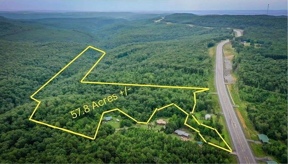 57.8 Acres of Land for Sale in Clinton, Arkansas