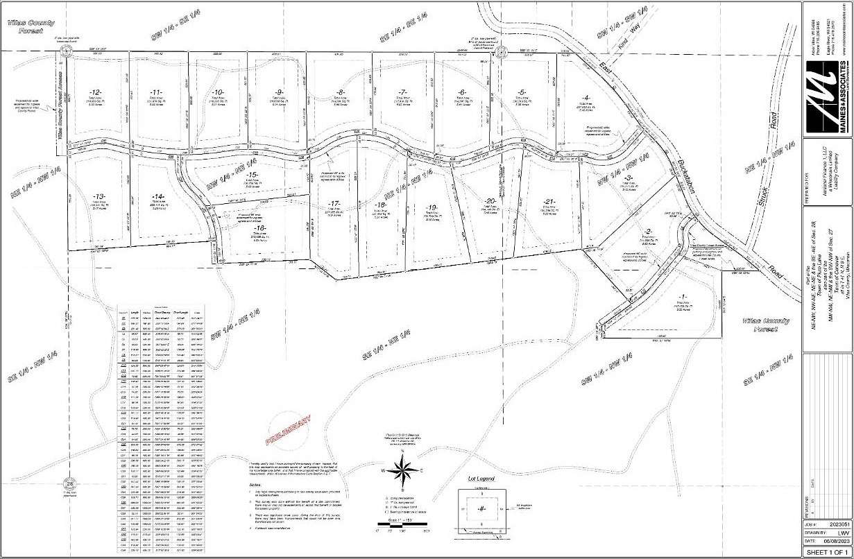 5 Acres of Land for Sale in Conover, Wisconsin
