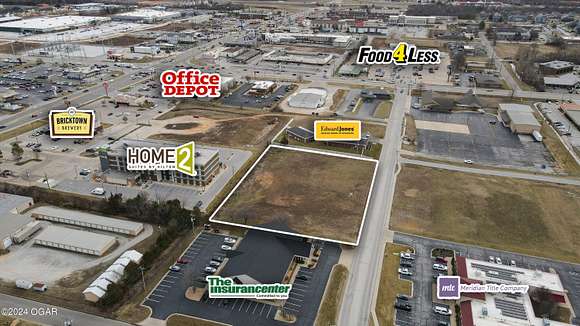 1.6 Acres of Commercial Land for Sale in Joplin, Missouri