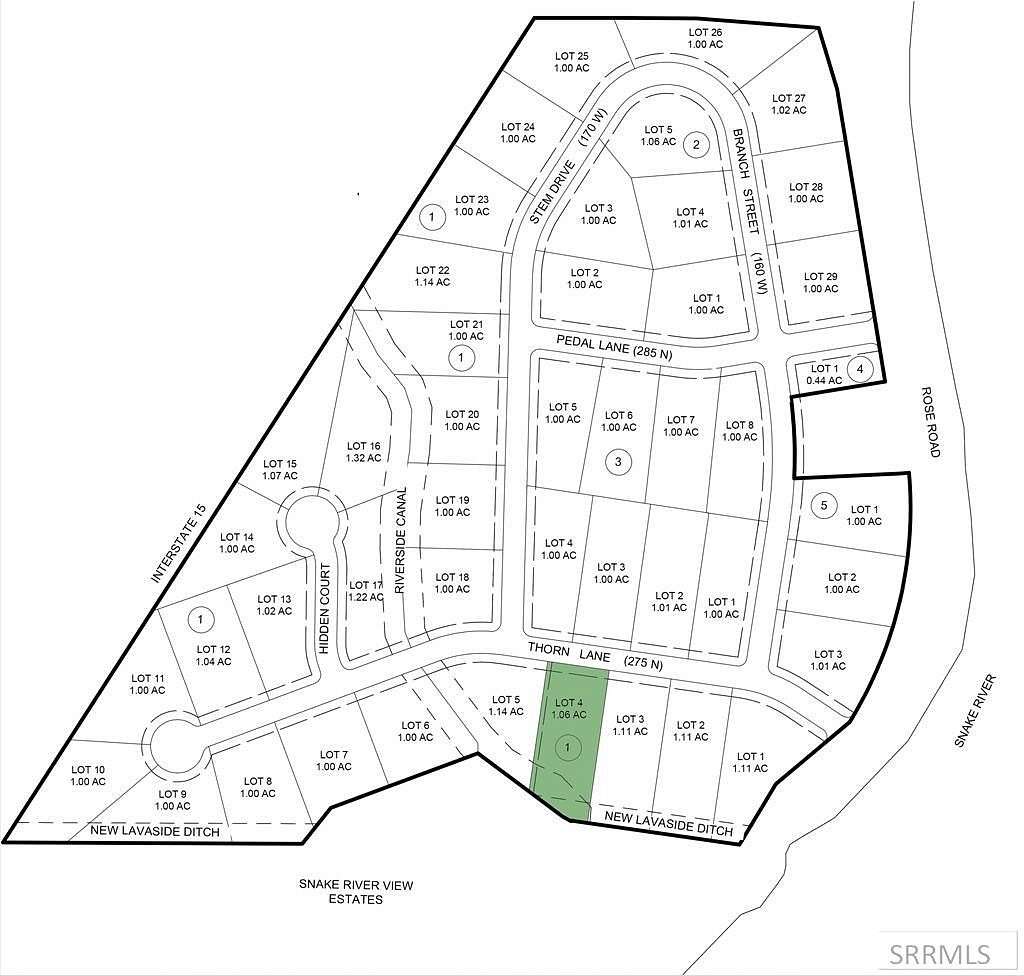 1.06 Acres of Land for Sale in Blackfoot, Idaho