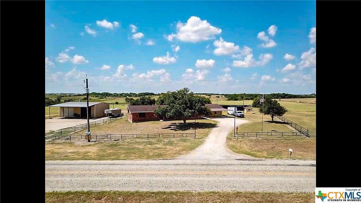 40 Acres of Agricultural Land with Home for Sale in Shiner, Texas