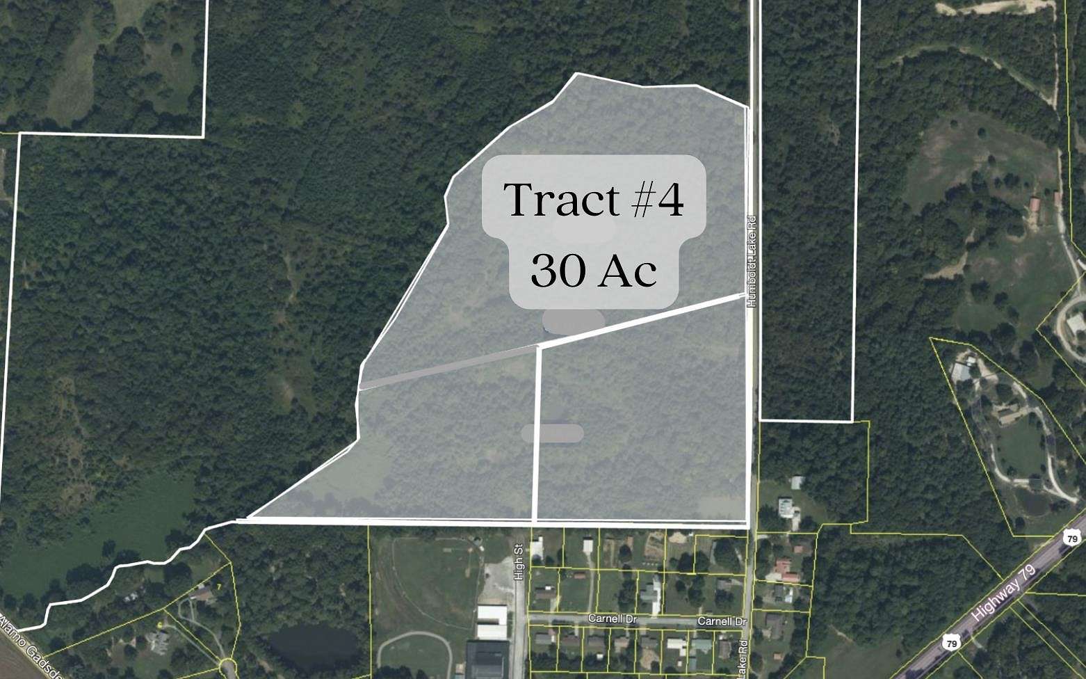 30 Acres of Land for Sale in Gadsden, Tennessee
