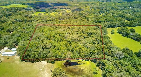 10 Acres of Residential Land for Sale in Brooksville, Florida