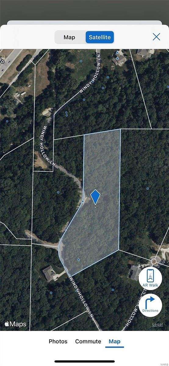 5.1 Acres of Residential Land for Sale in Pacific, Missouri