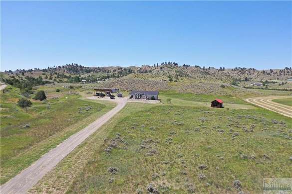 8.6 Acres of Residential Land with Home for Sale in Huntley, Montana