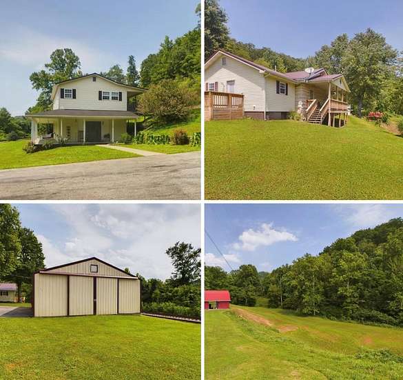 4.4 Acres of Residential Land with Home for Sale in Louisa, Kentucky