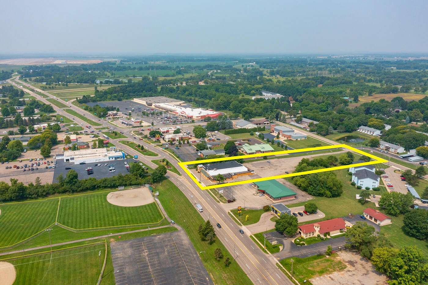 2.2 Acres of Commercial Land for Sale in Marshall, Michigan