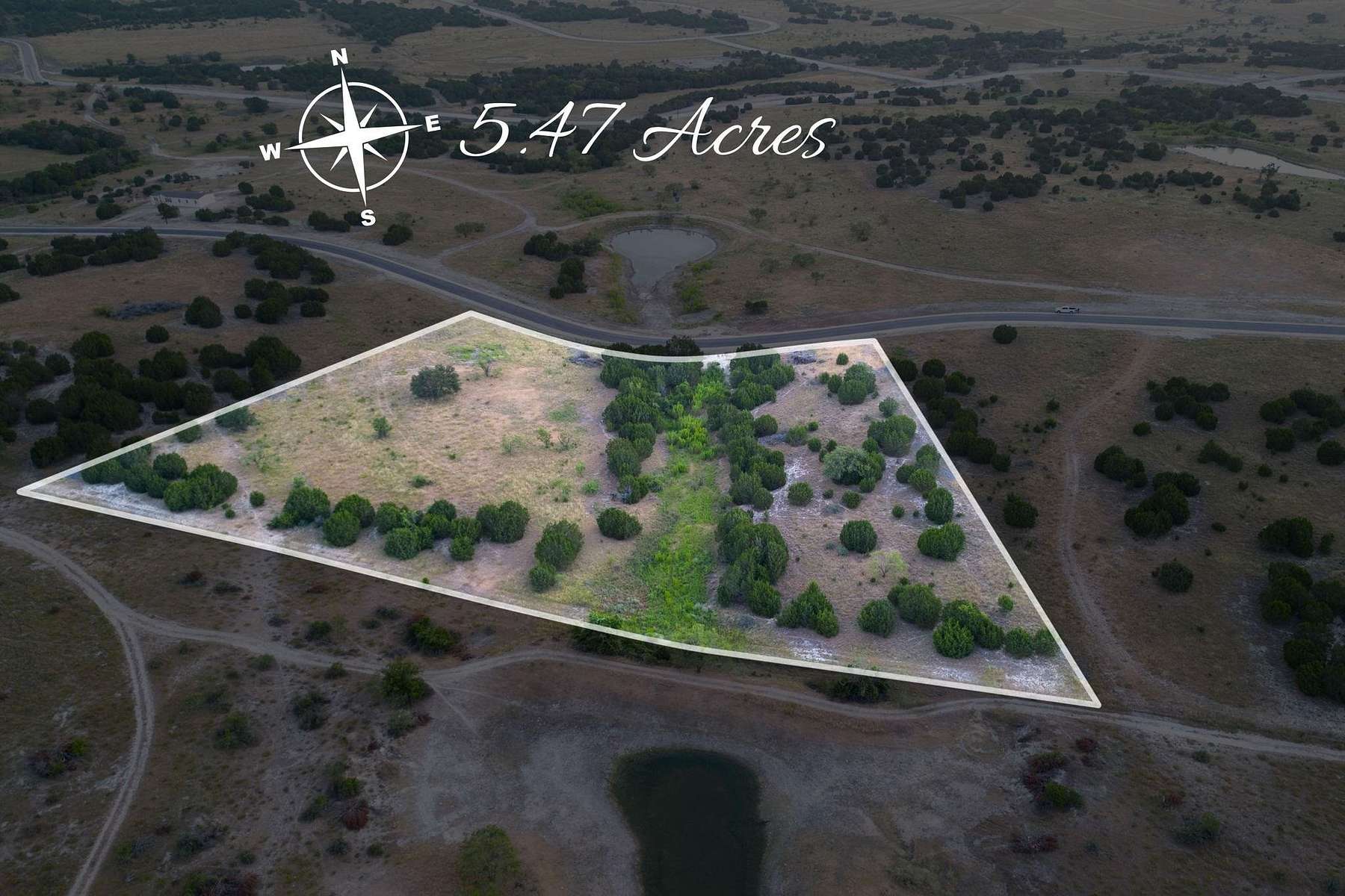 5.47 Acres of Residential Land for Sale in Lampasas, Texas