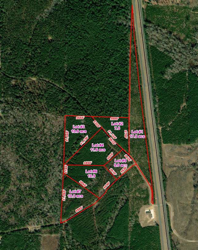 17.5 Acres of Land for Sale in Camden, Arkansas