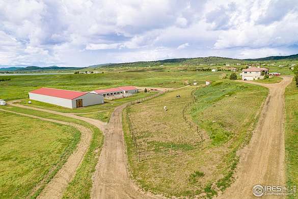 28.8 Acres of Agricultural Land with Home for Sale in Berthoud, Colorado