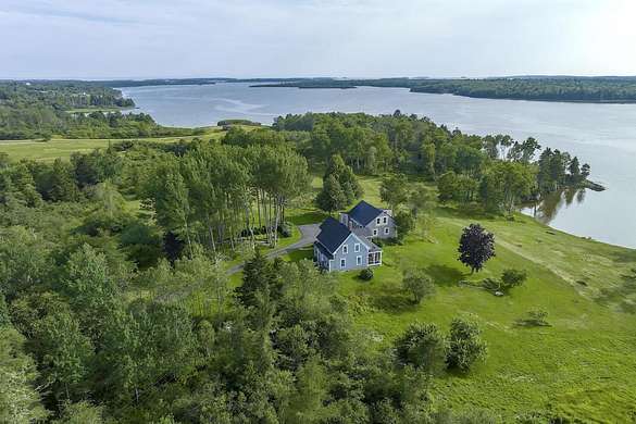 44.3 Acres of Agricultural Land with Home for Sale in Jonesport, Maine